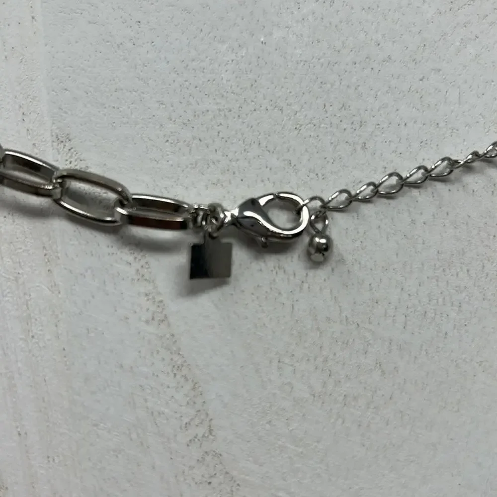 The Limited Women's NWT Reversible SilverTone Necklace 18 inches